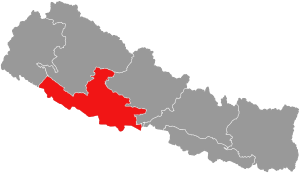 Province n0. 5 in the map of Nepal
